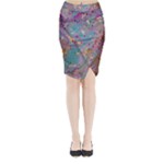 My Pour Cup Painting CBDOilPrincess E675363f-9066-4fc0-b5e7-9ca642760b58 Midi Wrap Pencil Skirt