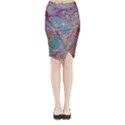 Midi Wrap Pencil Skirt 