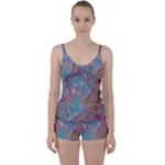 My Pour Cup Painting CBDOilPrincess E675363f-9066-4fc0-b5e7-9ca642760b58 Tie Front Two Piece Tankini