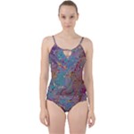 My Pour Cup Painting CBDOilPrincess E675363f-9066-4fc0-b5e7-9ca642760b58 Cut Out Top Tankini Set