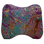 My Pour Cup Painting CBDOilPrincess E675363f-9066-4fc0-b5e7-9ca642760b58 Velour Head Support Cushion