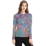 My Pour Cup Painting CBDOilPrincess E675363f-9066-4fc0-b5e7-9ca642760b58 Women s Long Sleeve Rash Guard