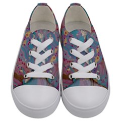 Kids  Low Top Canvas Sneakers 
