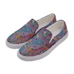 My Pour Cup Painting CBDOilPrincess E675363f-9066-4fc0-b5e7-9ca642760b58 Women s Canvas Slip Ons