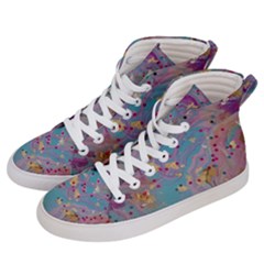 Women s Hi-Top Skate Sneakers 
