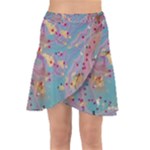 My Pour Cup Painting CBDOilPrincess E675363f-9066-4fc0-b5e7-9ca642760b58 Wrap Front Skirt