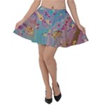 My Pour Cup Painting CBDOilPrincess E675363f-9066-4fc0-b5e7-9ca642760b58 Velvet Skater Skirt