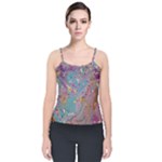 My Pour Cup Painting CBDOilPrincess E675363f-9066-4fc0-b5e7-9ca642760b58 Velvet Spaghetti Strap Top