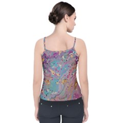 Velvet Spaghetti Strap Top 