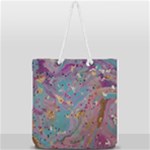 My Pour Cup Painting CBDOilPrincess E675363f-9066-4fc0-b5e7-9ca642760b58 Full Print Rope Handle Tote (Large)