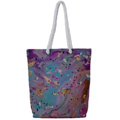 Full Print Rope Handle Tote (Small) 