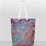 My Pour Cup Painting CBDOilPrincess E675363f-9066-4fc0-b5e7-9ca642760b58 Full Print Rope Handle Tote (Small)