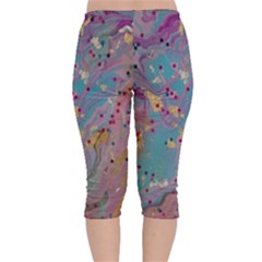 Velvet Capri Leggings  