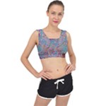 My Pour Cup Painting CBDOilPrincess E675363f-9066-4fc0-b5e7-9ca642760b58 V-Back Sports Bra