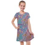 My Pour Cup Painting CBDOilPrincess E675363f-9066-4fc0-b5e7-9ca642760b58 Kids  Cross Web Dress