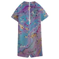 Kids  Boyleg Half Suit Swimwear 