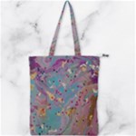 My Pour Cup Painting CBDOilPrincess E675363f-9066-4fc0-b5e7-9ca642760b58 Double Zip Up Tote Bag