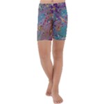 My Pour Cup Painting CBDOilPrincess E675363f-9066-4fc0-b5e7-9ca642760b58 Kids  Lightweight Velour Capri Yoga Leggings