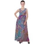 My Pour Cup Painting CBDOilPrincess E675363f-9066-4fc0-b5e7-9ca642760b58 Empire Waist Velour Maxi Dress