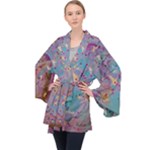 My Pour Cup Painting CBDOilPrincess E675363f-9066-4fc0-b5e7-9ca642760b58 Long Sleeve Velvet Kimono 