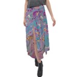 My Pour Cup Painting CBDOilPrincess E675363f-9066-4fc0-b5e7-9ca642760b58 Velour Split Maxi Skirt