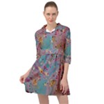 My Pour Cup Painting CBDOilPrincess E675363f-9066-4fc0-b5e7-9ca642760b58 Mini Skater Shirt Dress