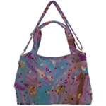 My Pour Cup Painting CBDOilPrincess E675363f-9066-4fc0-b5e7-9ca642760b58 Double Compartment Shoulder Bag