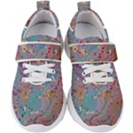 My Pour Cup Painting CBDOilPrincess E675363f-9066-4fc0-b5e7-9ca642760b58 Kids  Velcro Strap Shoes