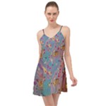 My Pour Cup Painting CBDOilPrincess E675363f-9066-4fc0-b5e7-9ca642760b58 Summer Time Chiffon Dress