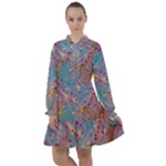 My Pour Cup Painting CBDOilPrincess E675363f-9066-4fc0-b5e7-9ca642760b58 All Frills Chiffon Dress