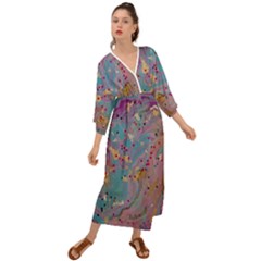 Grecian Style  Maxi Dress 