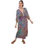 My Pour Cup Painting CBDOilPrincess E675363f-9066-4fc0-b5e7-9ca642760b58 Grecian Style  Maxi Dress