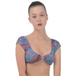 My Pour Cup Painting CBDOilPrincess E675363f-9066-4fc0-b5e7-9ca642760b58 Cap Sleeve Ring Bikini Top