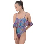 My Pour Cup Painting CBDOilPrincess E675363f-9066-4fc0-b5e7-9ca642760b58 Drape Piece Swimsuit
