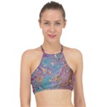 My Pour Cup Painting CBDOilPrincess E675363f-9066-4fc0-b5e7-9ca642760b58 Racer Front Bikini Top