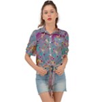 My Pour Cup Painting CBDOilPrincess E675363f-9066-4fc0-b5e7-9ca642760b58 Tie Front Shirt 