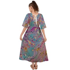 Kimono Sleeve Boho Dress 