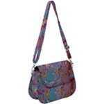 My Pour Cup Painting CBDOilPrincess E675363f-9066-4fc0-b5e7-9ca642760b58 Saddle Handbag