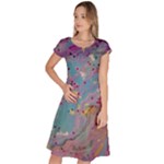 My Pour Cup Painting CBDOilPrincess E675363f-9066-4fc0-b5e7-9ca642760b58 Classic Short Sleeve Dress