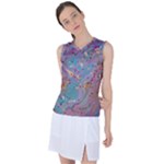 My Pour Cup Painting CBDOilPrincess E675363f-9066-4fc0-b5e7-9ca642760b58 Women s Sleeveless Sports Top