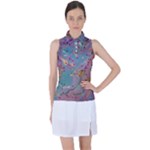 My Pour Cup Painting CBDOilPrincess E675363f-9066-4fc0-b5e7-9ca642760b58 Women s Sleeveless Polo Tee
