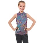 My Pour Cup Painting CBDOilPrincess E675363f-9066-4fc0-b5e7-9ca642760b58 Kids  Sleeveless Polo Tee
