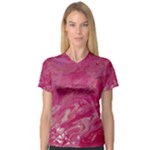 My Pour Cup Painting CBDOilPrincess 5ccf1e57-fc80-4e9f-bf46-a93057c672a9 V-Neck Sport Mesh Tee