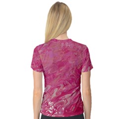 V-Neck Sport Mesh T-Shirt 