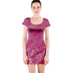 My Pour Cup Painting CBDOilPrincess 5ccf1e57-fc80-4e9f-bf46-a93057c672a9 Short Sleeve Bodycon Dress