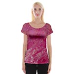 My Pour Cup Painting CBDOilPrincess 5ccf1e57-fc80-4e9f-bf46-a93057c672a9 Cap Sleeve Top