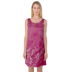 Sleeveless Satin Nightdress 