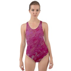 Cut-Out Back One Piece Swimsuit 