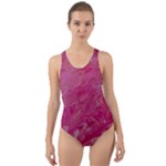 My Pour Cup Painting CBDOilPrincess 5ccf1e57-fc80-4e9f-bf46-a93057c672a9 Cut-Out Back One Piece Swimsuit