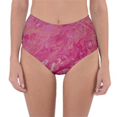 Reversible High-Waist Bikini Bottoms 